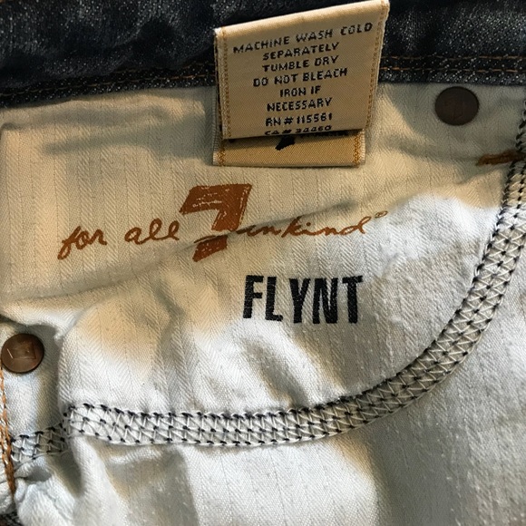 7 For All Mankind Flynt Denim Pants (28) - Picture 6 of 8
